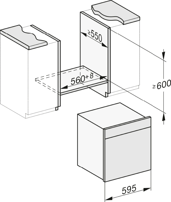 Miele DGC 7465 HC Pro Combi-Dampfgarer Graphitgrau