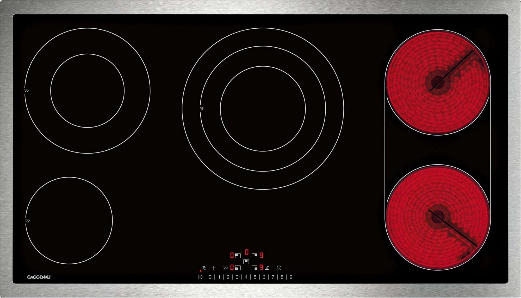 Gaggenau CE291111 Einbau-Glaskeramikkochfeld Schwarz Gaggenau CE291111 Einbau-Glaskeramikkochfeld Schwarz