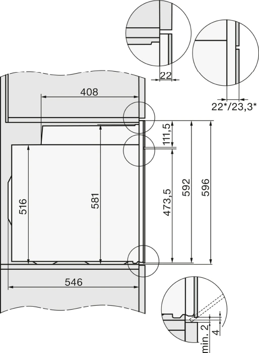 Miele H 2861 B Einbau-Backofen Obsidianschwarz