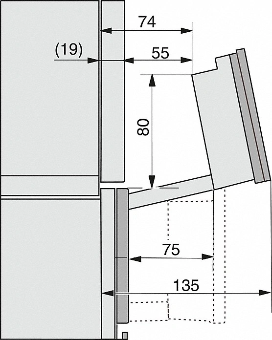 Miele DGC 7440 HCX Pro Griffloser Combi-Dampfgarer Graphitgrau