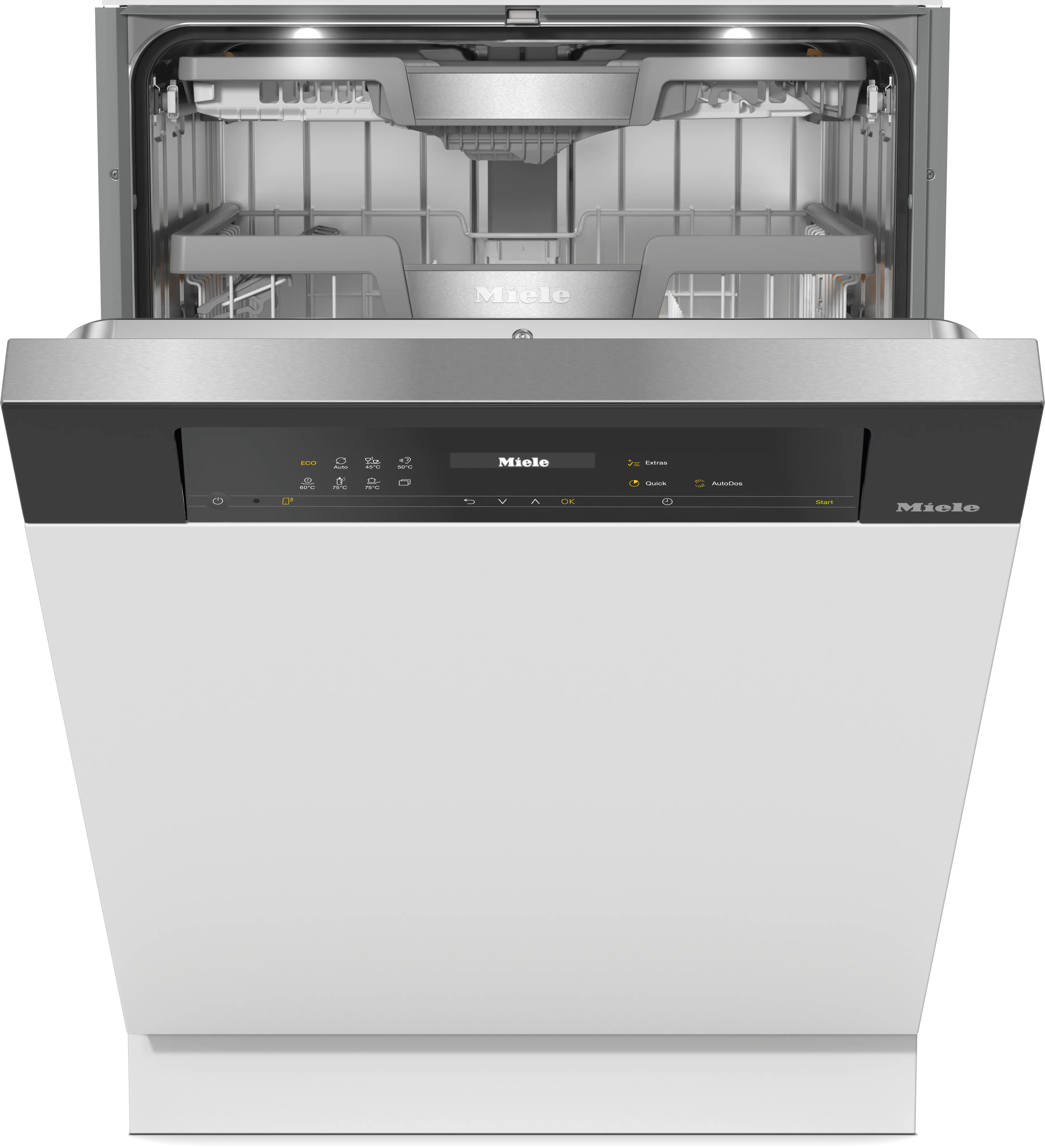 Miele G 7737 SCi XXL 125 Gala Edition Teilintegrierter Geschirrspüler Obsidianschwarz