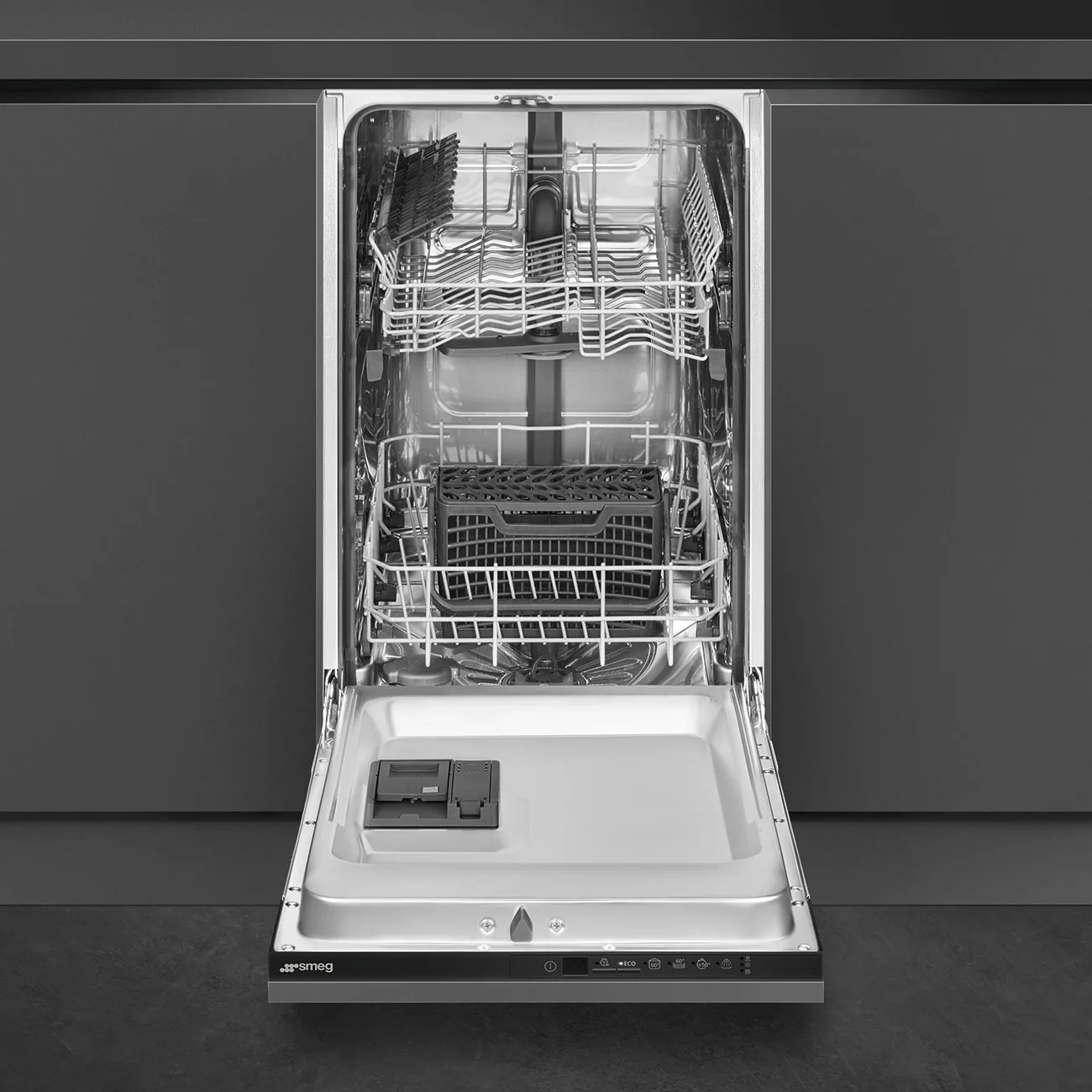 Smeg ST4512EIN Vollintegrierter Geschirrspüler