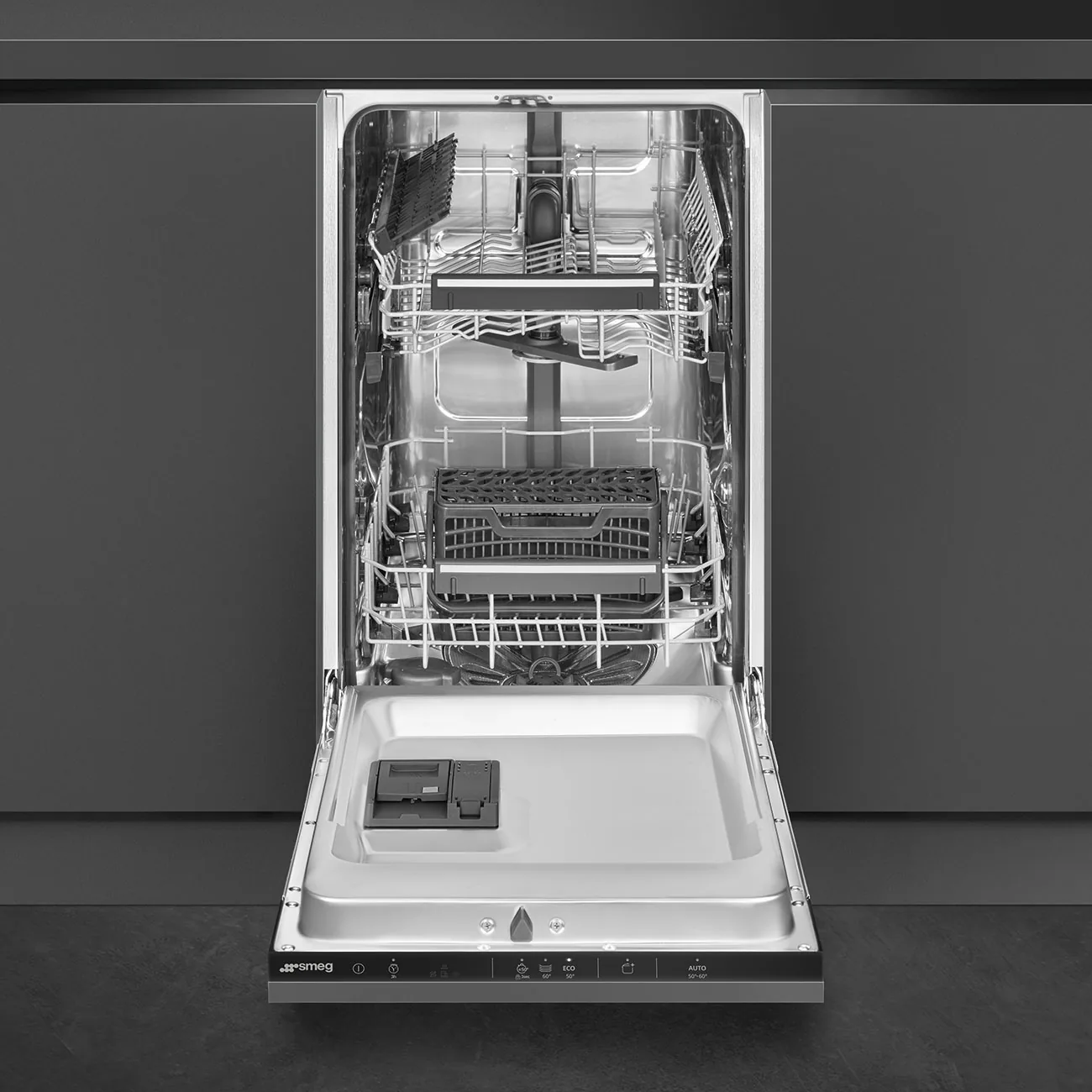 Smeg ST4522DIN Vollintegrierter Geschirrspüler