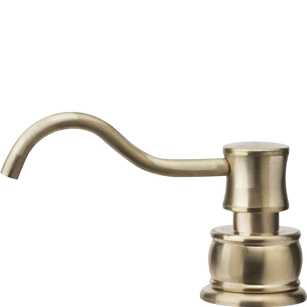 Smeg KITDSCOT Einbau-Seifenspender Messing Antik-Design