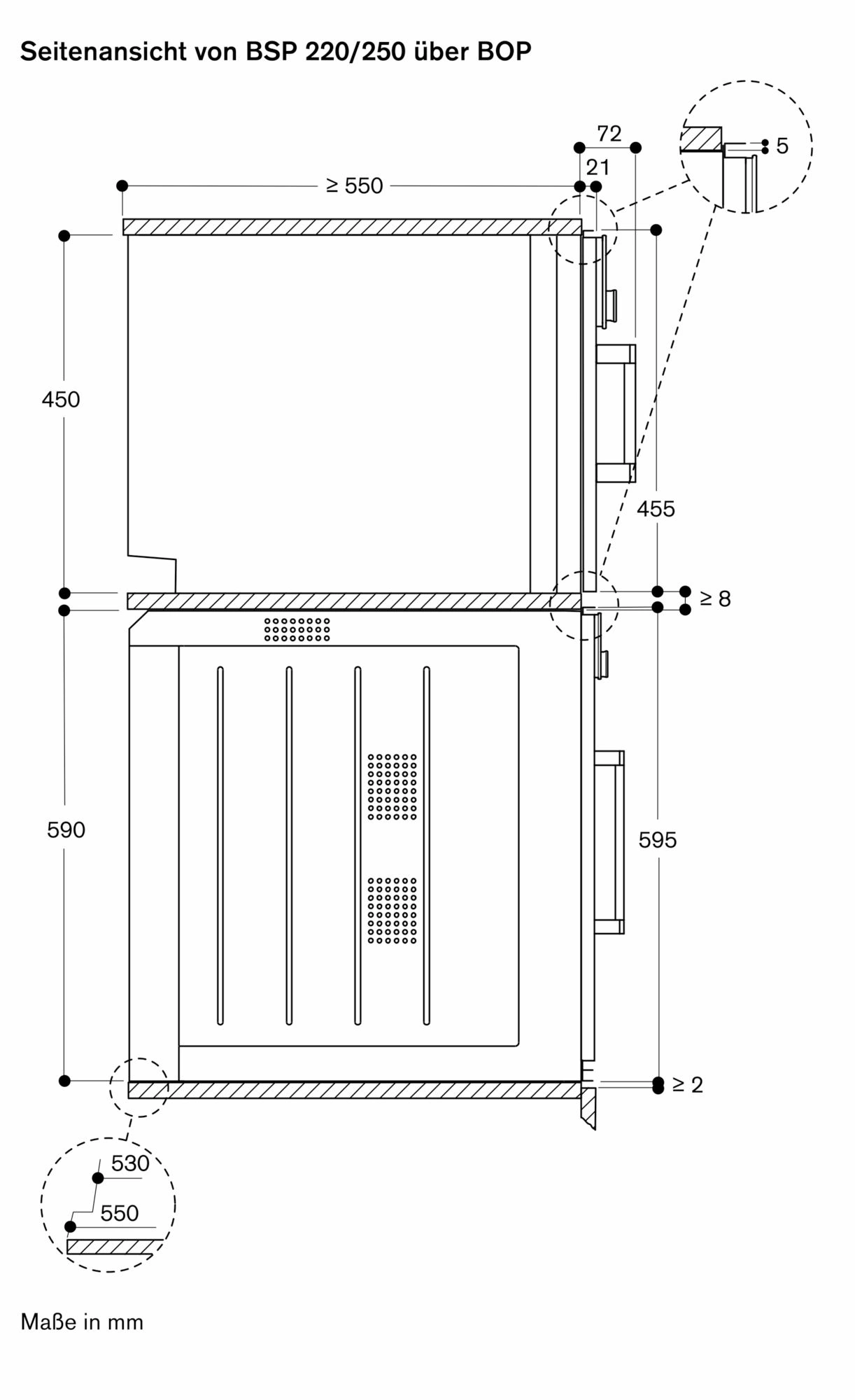 Gaggenau BSP221101 Einbau-Dampfbackofen Anthrazit