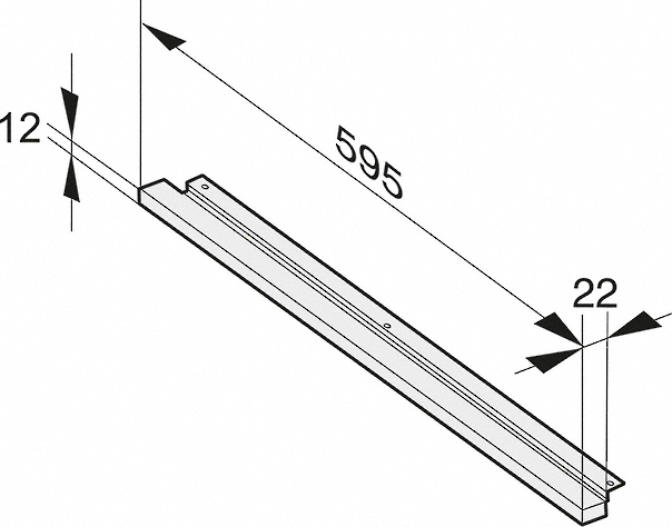 Miele AB 38-1 EDST/CLST Ausgleichsblende 