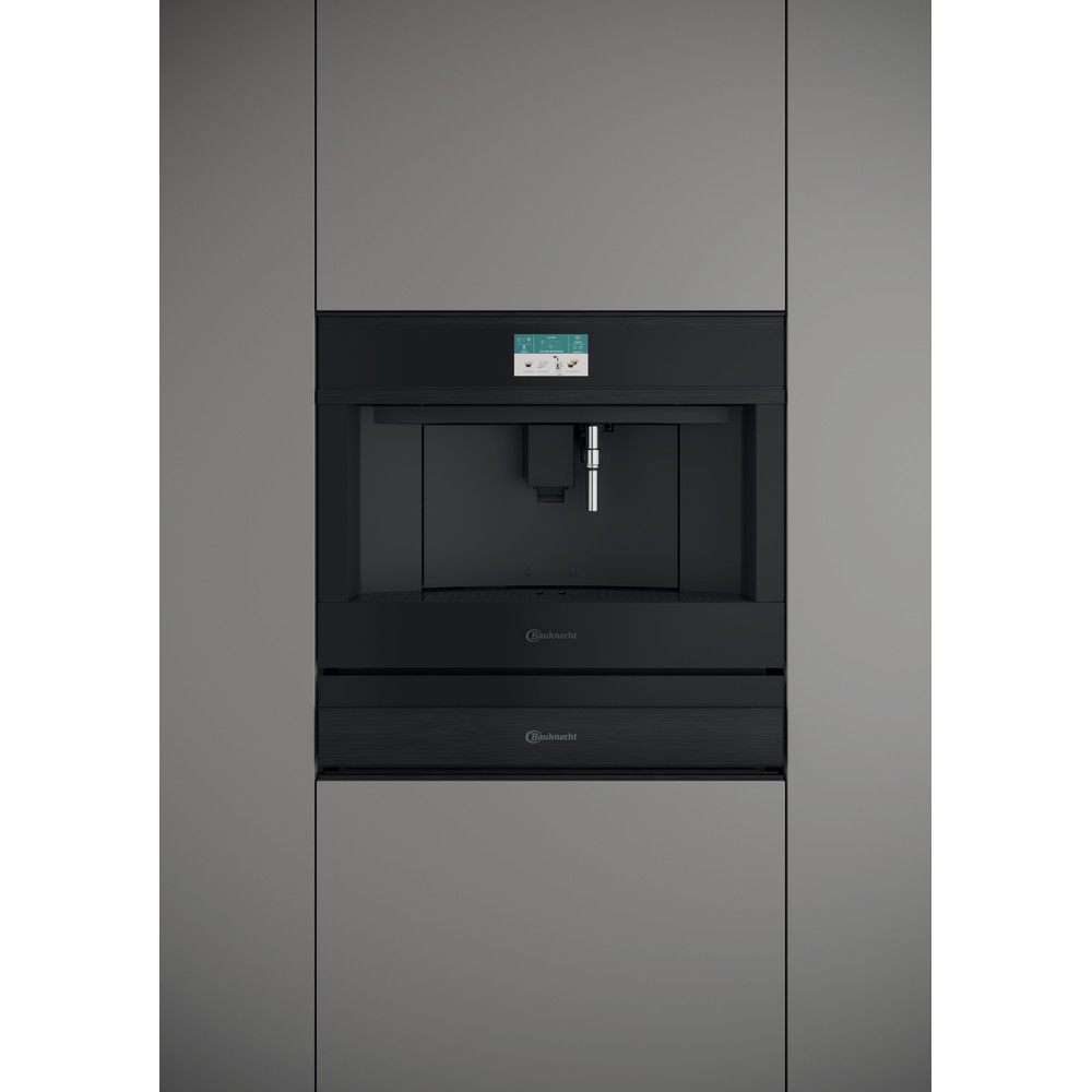 Bauknecht KMT11 F45 Einbau-Kaffeevollautomat Schwarzglas