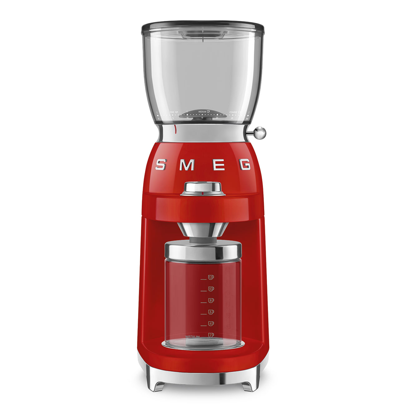 Smeg CGF01RDEU Kaffeemühle Rot