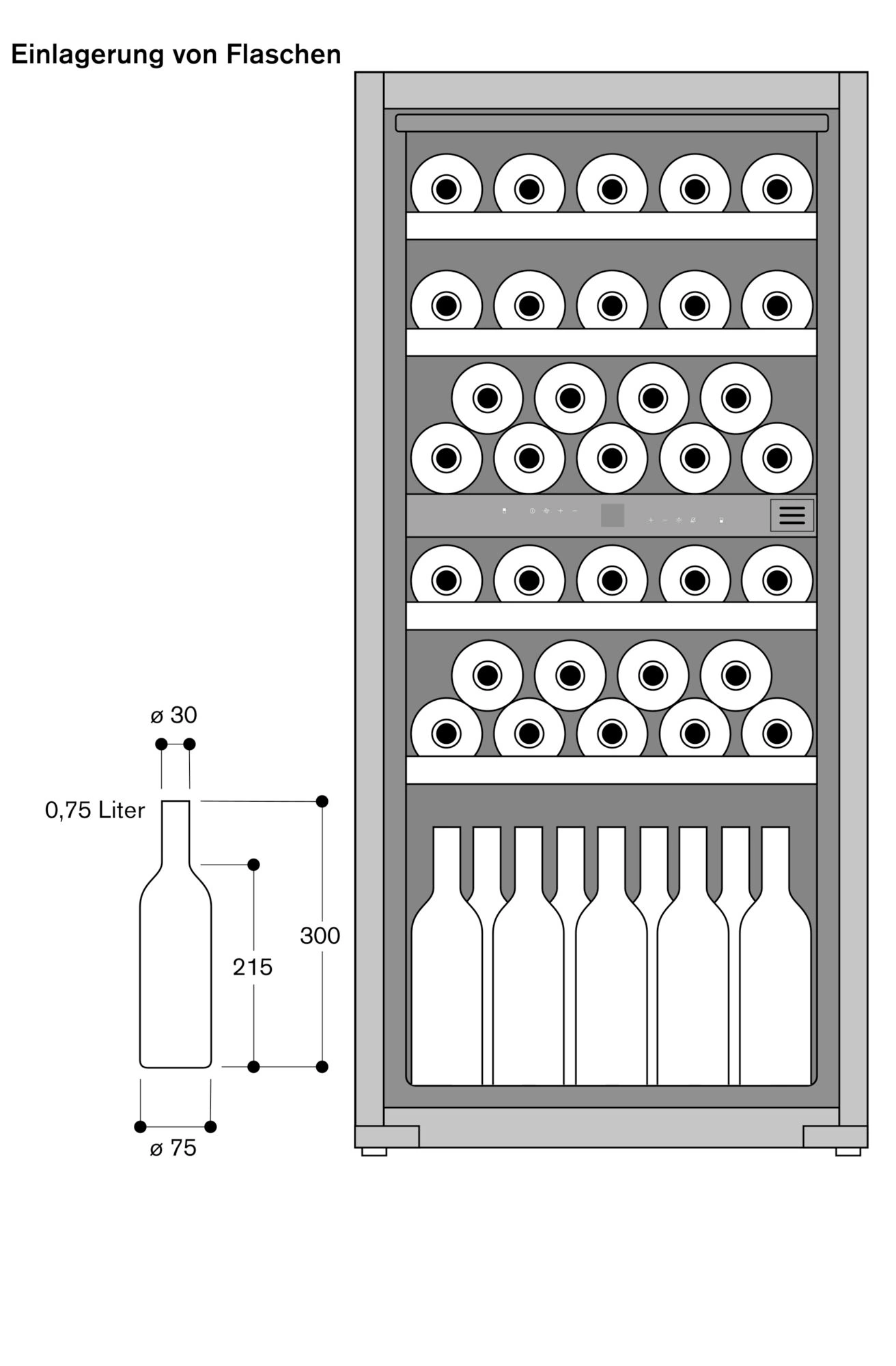 Gaggenau RW222262 Einbau-Weinklimaschrank 