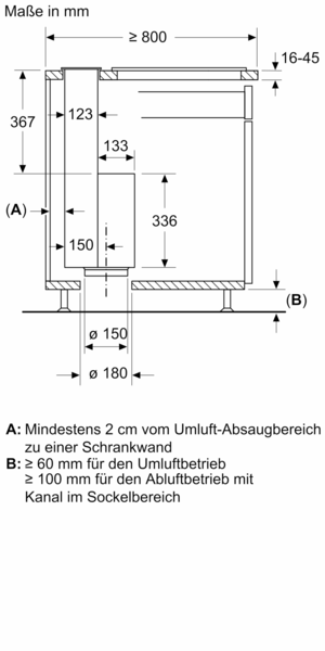 Siemens LD98WMM66 Tischlüfter Schwarz