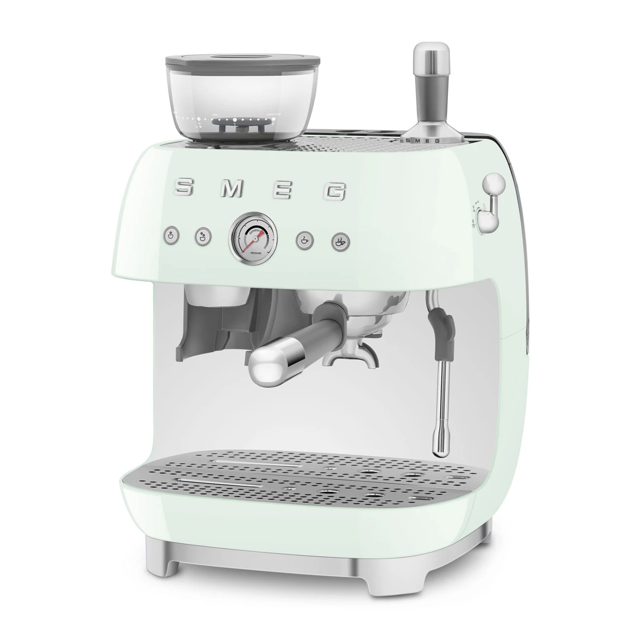 Smeg EGF03PGEU Espresso-Kaffeemaschine Pastellgrün Smeg EGF03PGEU Espresso-Kaffeemaschine Pastellgrün