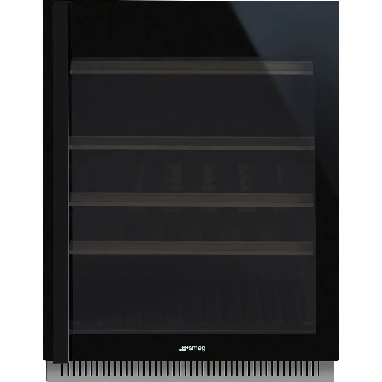 Smeg CVI638RN3 Stand Weinschrank Schwarz