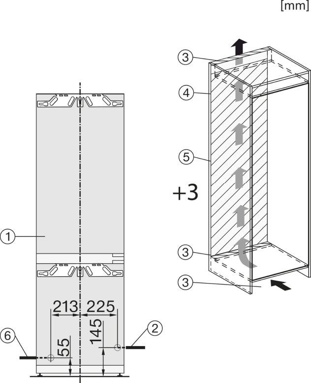 Miele KFN 7795 D Einbau-Kühl-Gefrierkombination