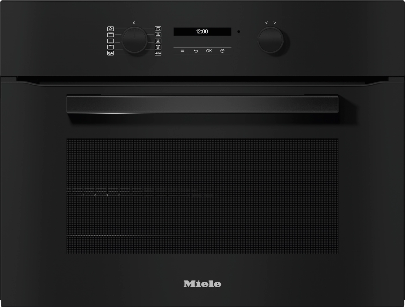 Miele H 2841 B Einbau-Kompakt-Backofen Obsidianschwarz