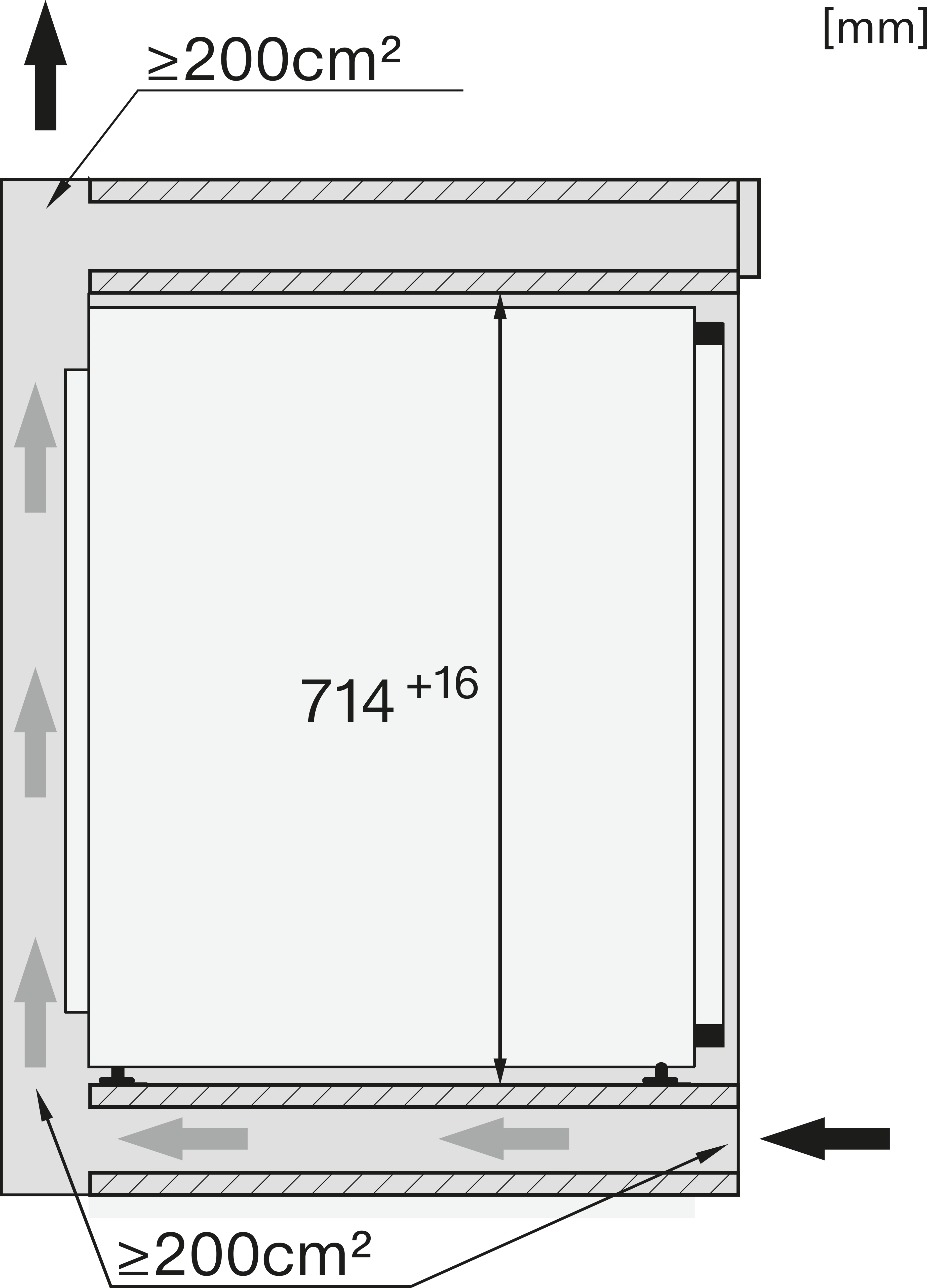 Miele FNS 7040 C Einbau-Gefrierschrank