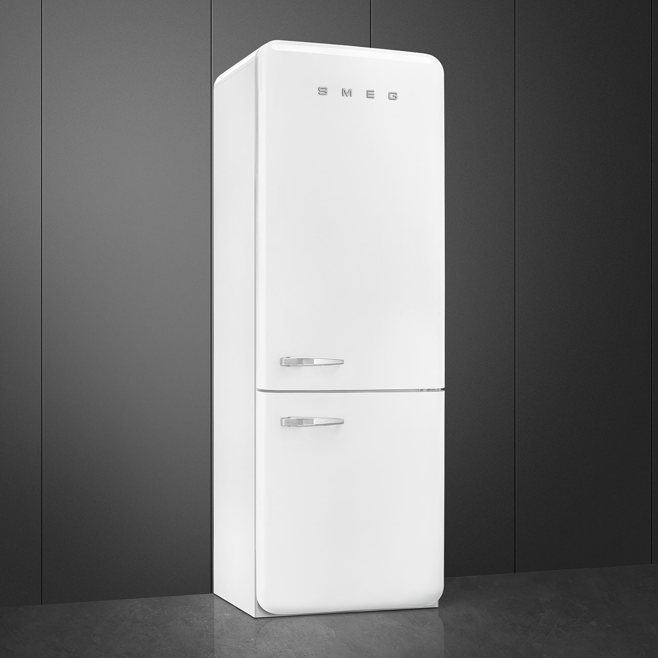 Smeg FAB38RWH5 Stand-Kühl-Gefrierkombination Weiß