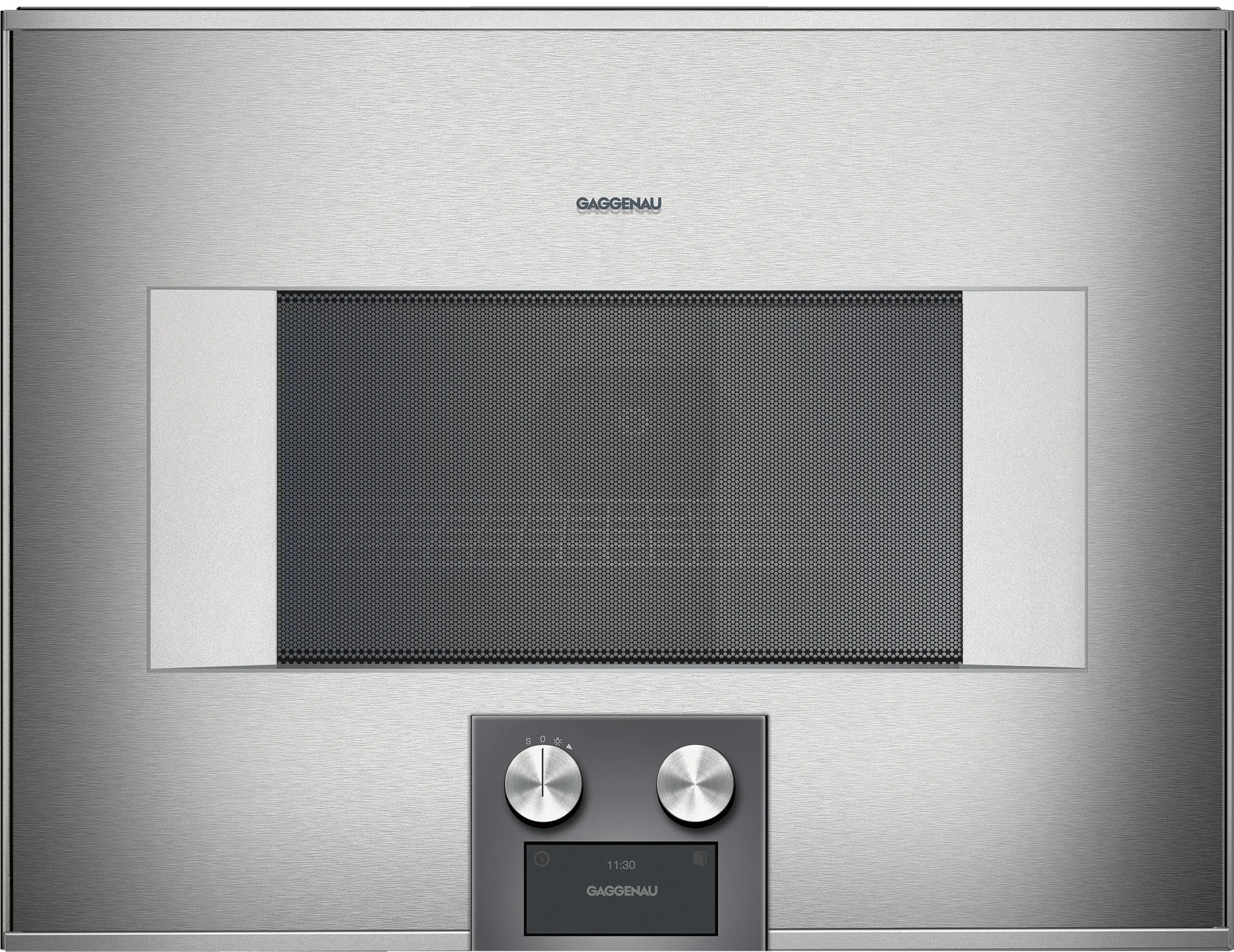 Gaggenau BM454110 Einbau-Backofen mit Mikrowellenfunktion Edelstahl