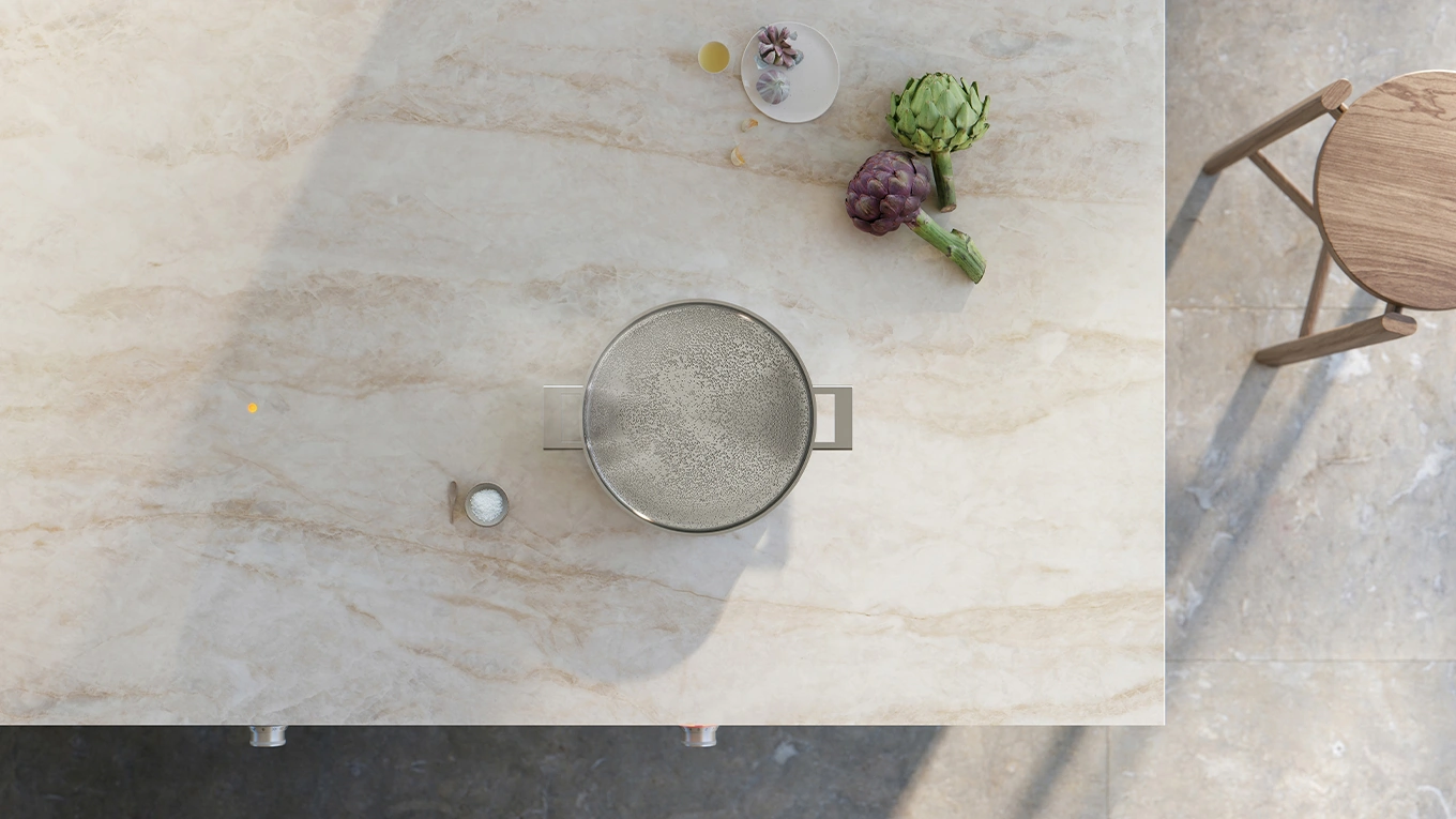 Kochen auf der Arbeitsplatte gaggenau vollintegrierte induktion zum kochen auf der arbeitsplatte von oben