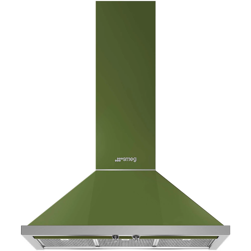 Smeg KPF9OG Wand-Dunstabzugshaube Olivgrün