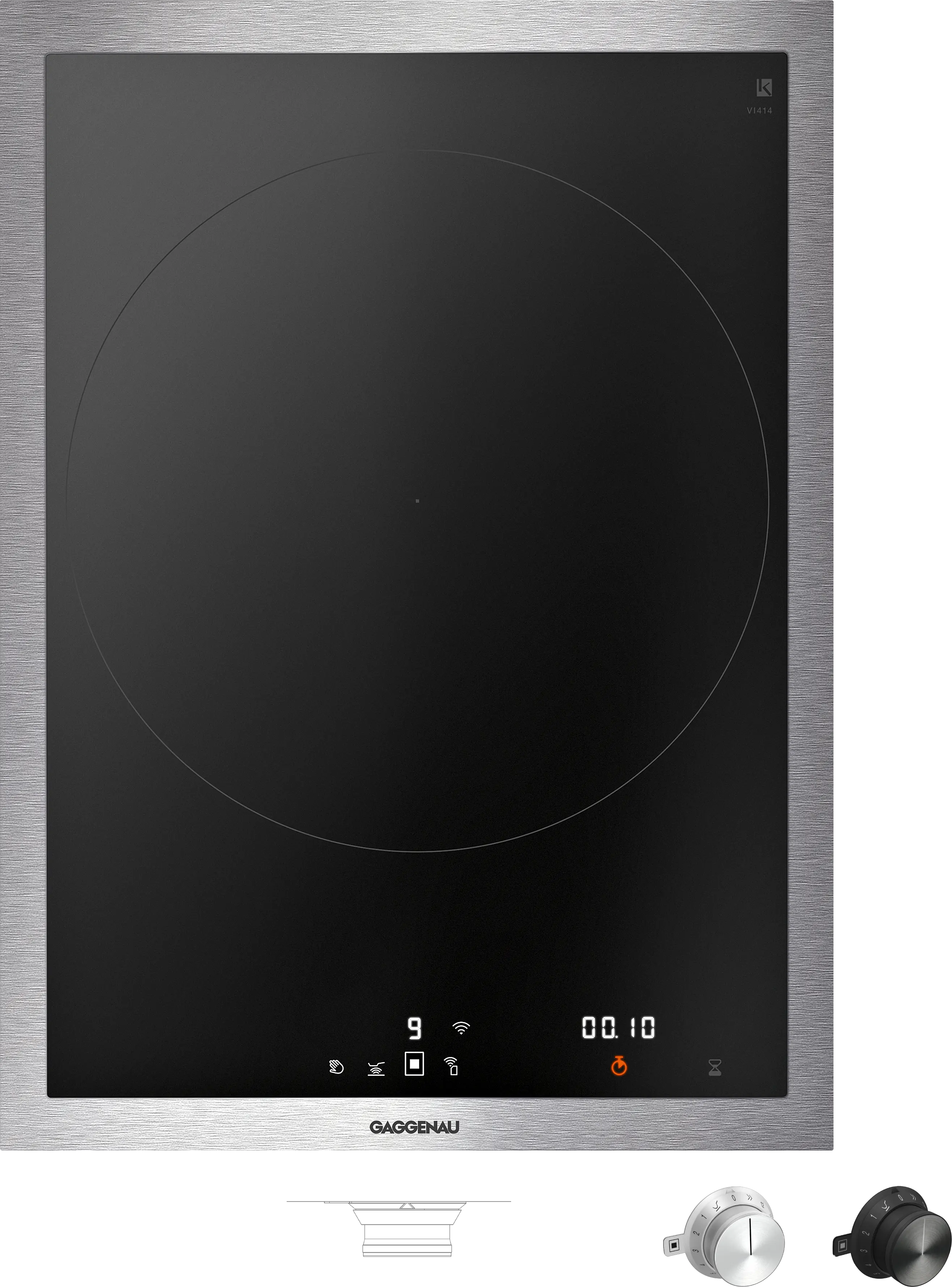 Gaggenau VI414115 Herdunabhängiges Induktionskochfeld Schwarz