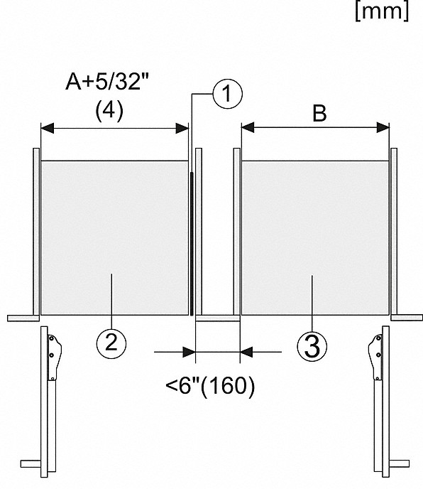 Miele KF 2802 Vi Einbau-Kühl-Gefrierkombination 