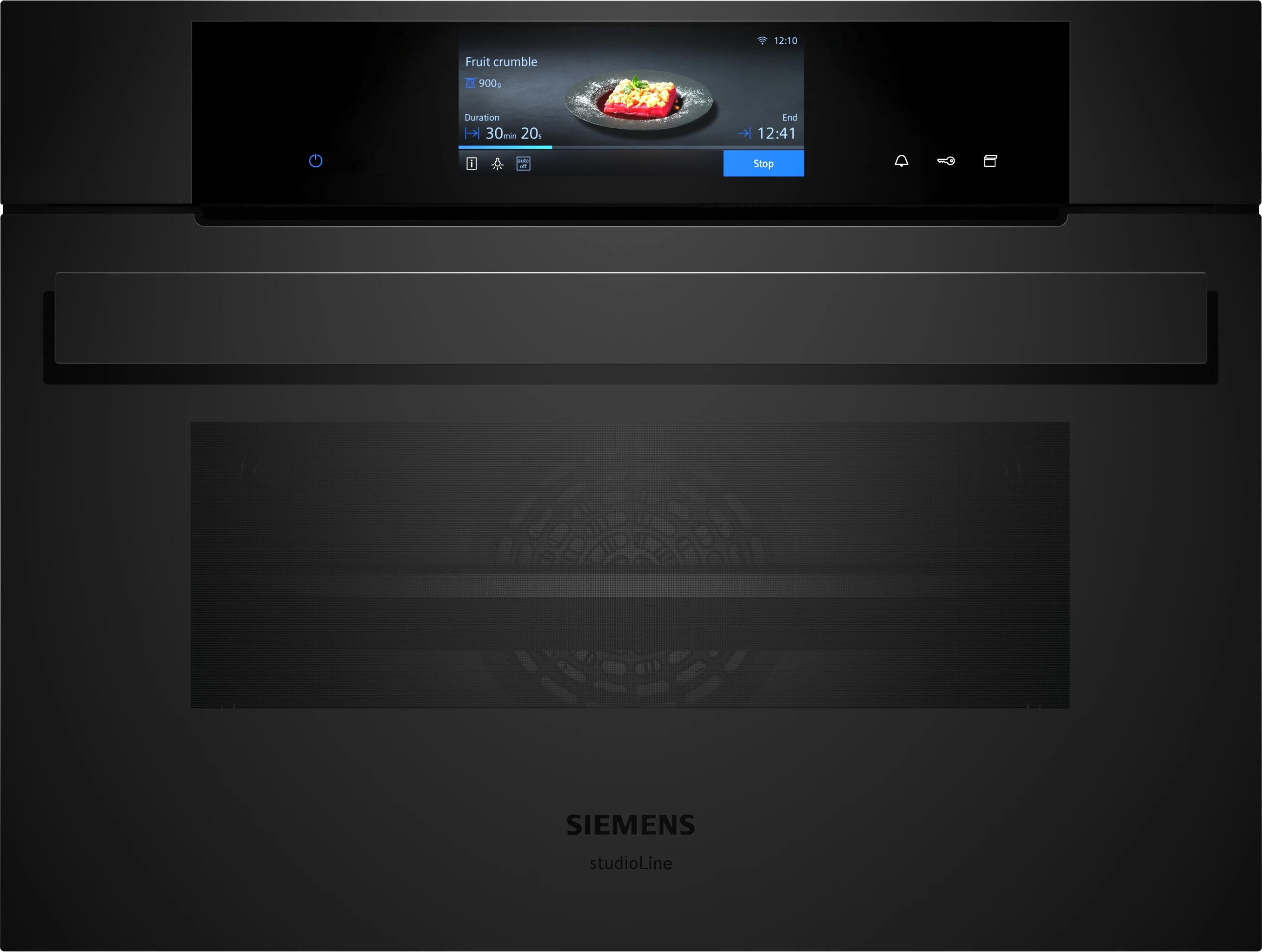 Siemens studioLine CS938GCM1 Einbau-Kompaktdampfbackofen Mattschwarz