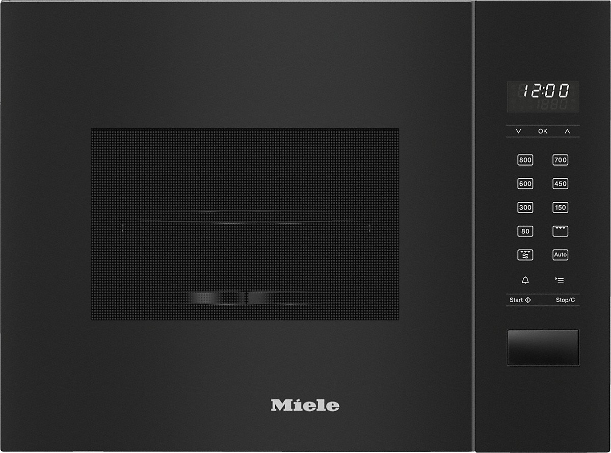 Miele M 2224 SC Einbau-Mikrowelle Obsidianschwarz