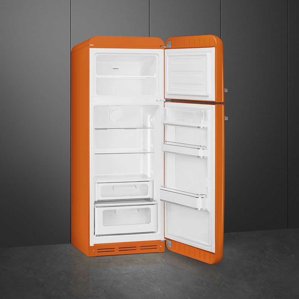[Zweite Wahl] Smeg FAB30ROR5 Stand-Kühl-Gefrierkombination Orange