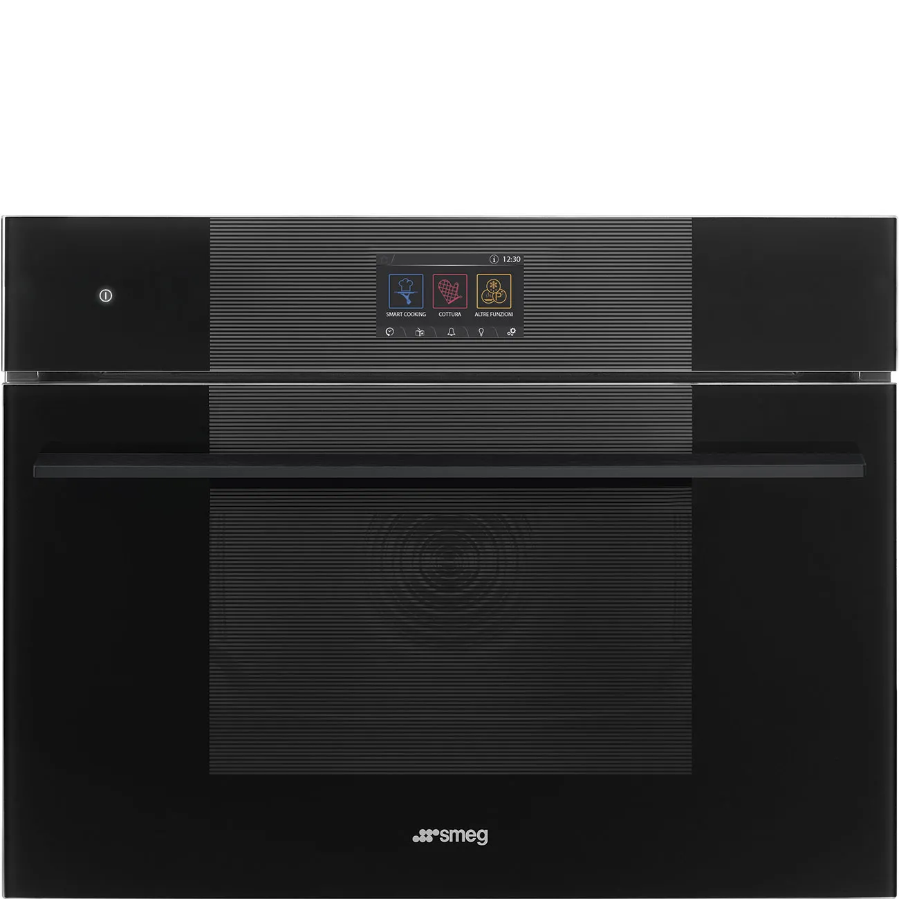Smeg SO4104S4PB3 Einbau-Kompakt-Backofen Schwarz