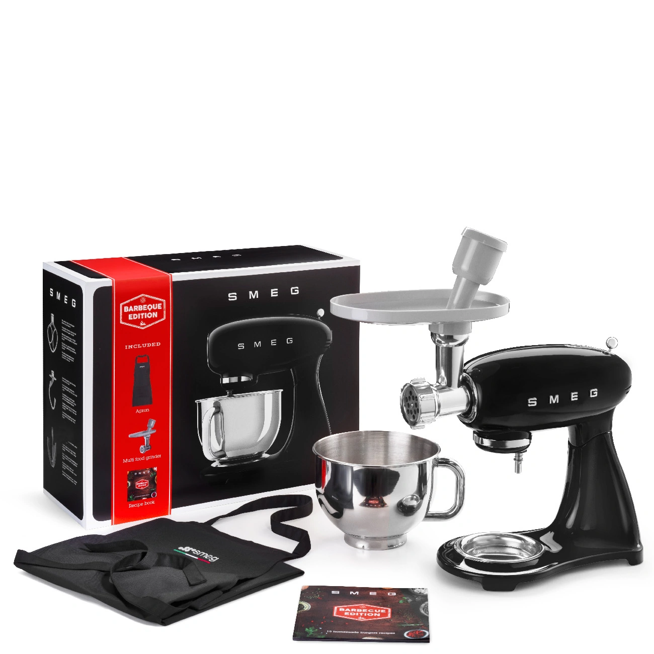 Smeg SMF23BLEU Küchenmaschine Schwarz