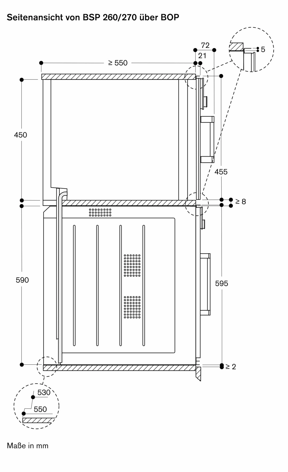 Gaggenau BSP271111 Einbau-Dampfbackofen Metallic