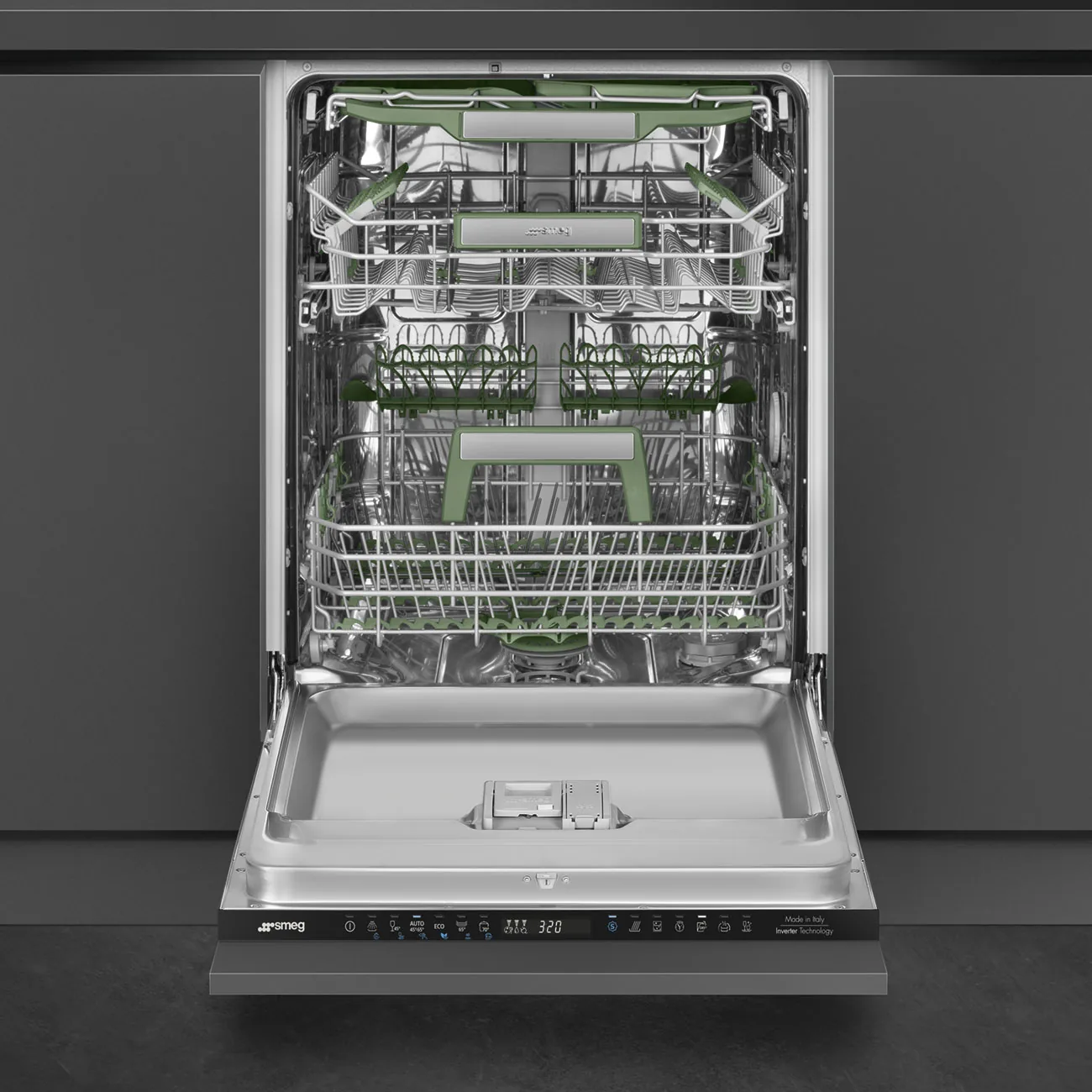 Smeg STL324AQLLHDE Vollintegrierter Geschirrspüler
