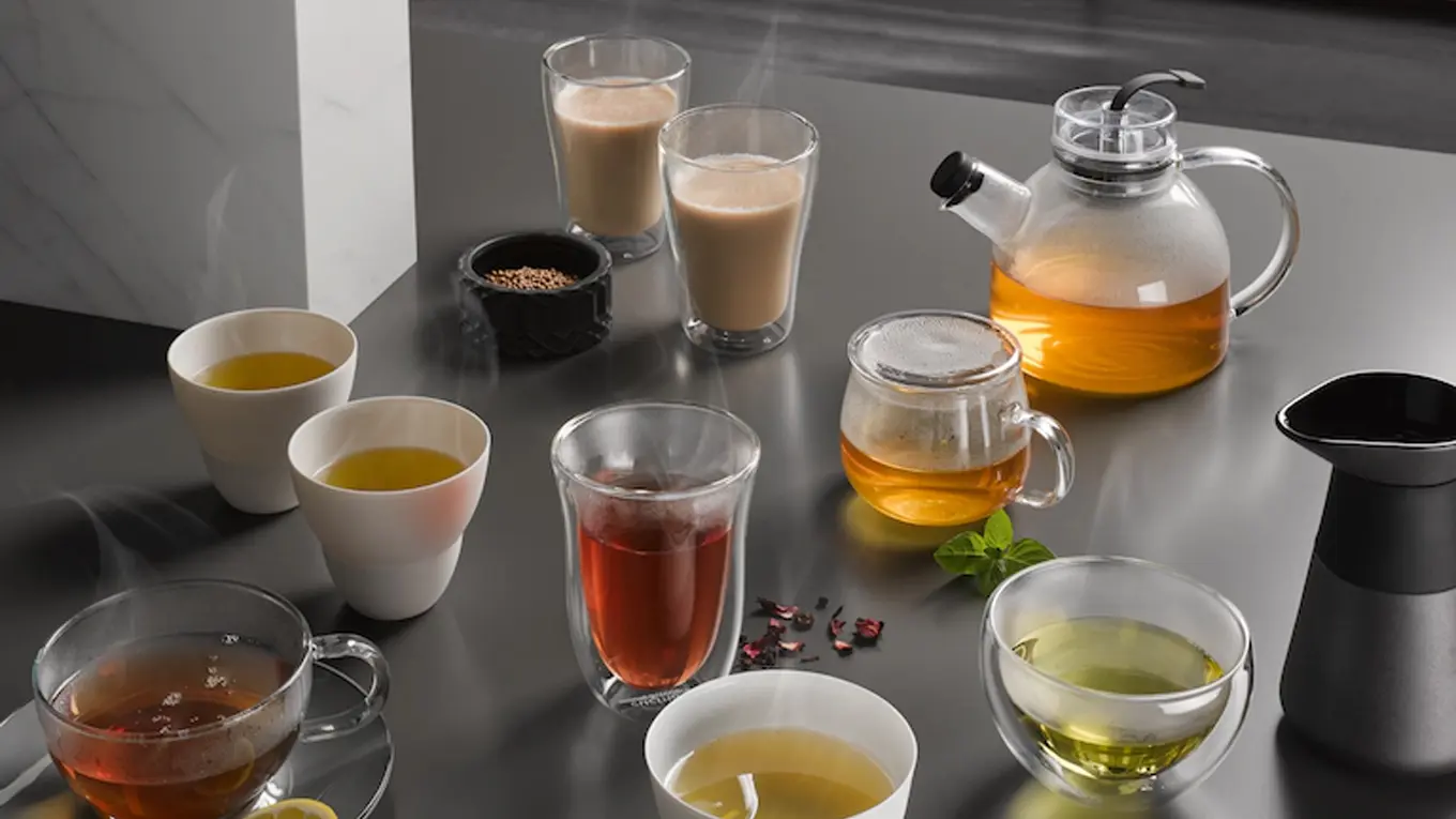 Verschiedene Tee Spezialitäten