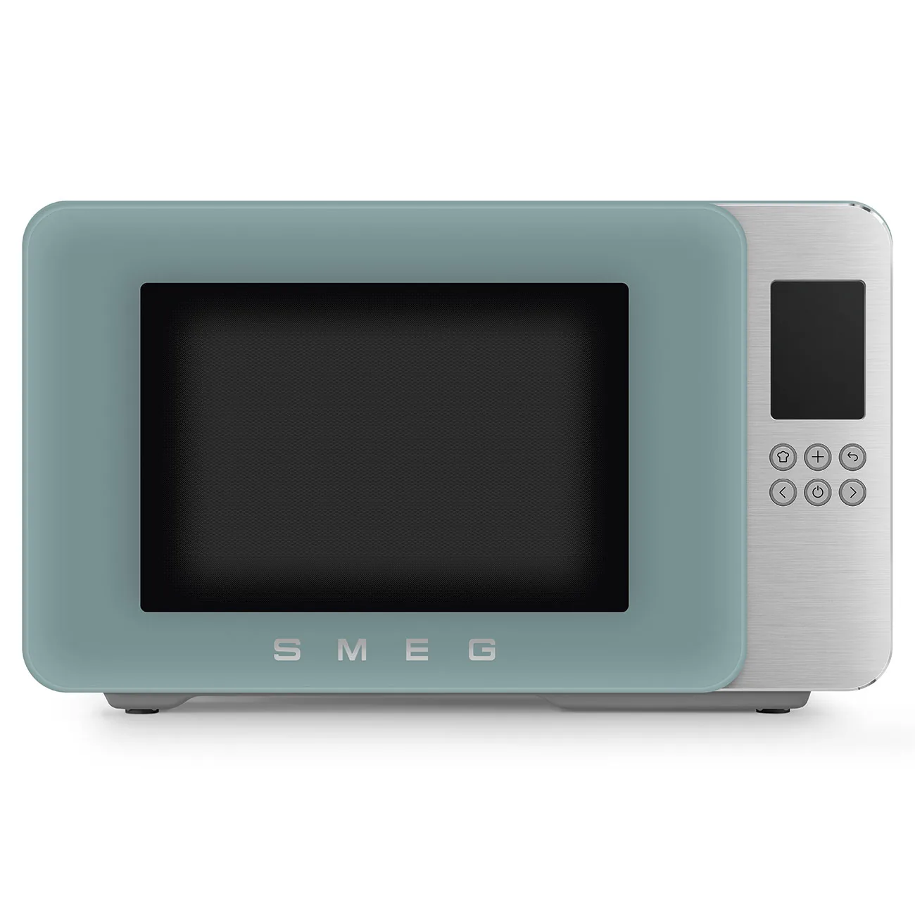 Smeg MOC01EGMEU Kombi-Tisch-Mikrowelle Emerald Green-Matt-Aluminium