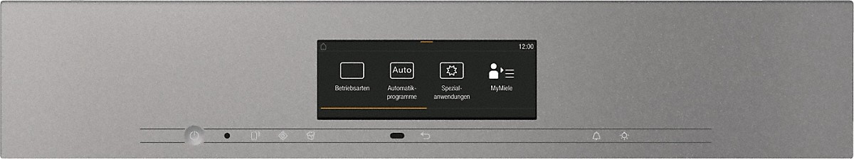 Miele DGM 7845 Dampfgarer mit Mikrowelle Graphitgrau