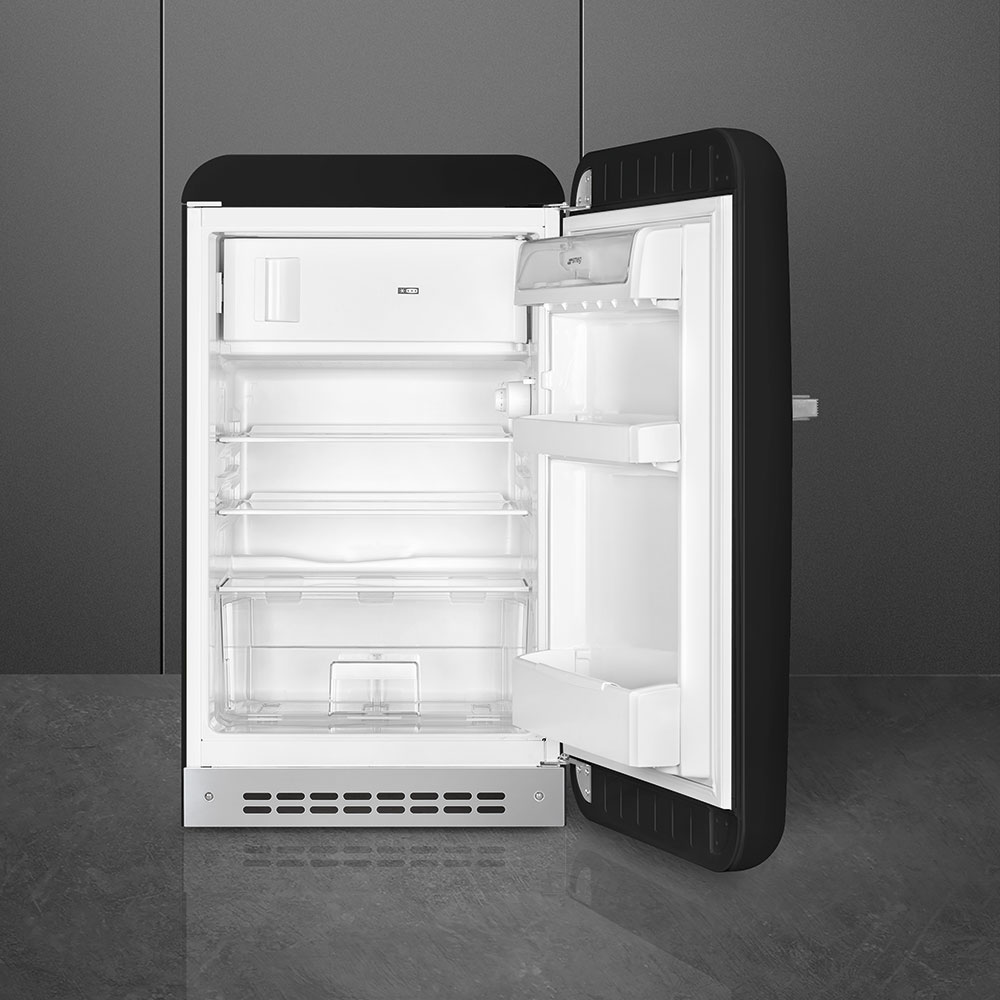 Smeg FAB10RBL5 Stand-Kühlschrank Schwarz