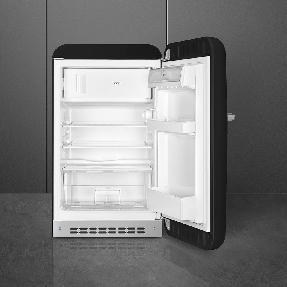 [Zweite Wahl] Smeg FAB10RBL5 Stand-Kühlschrank Schwarz 