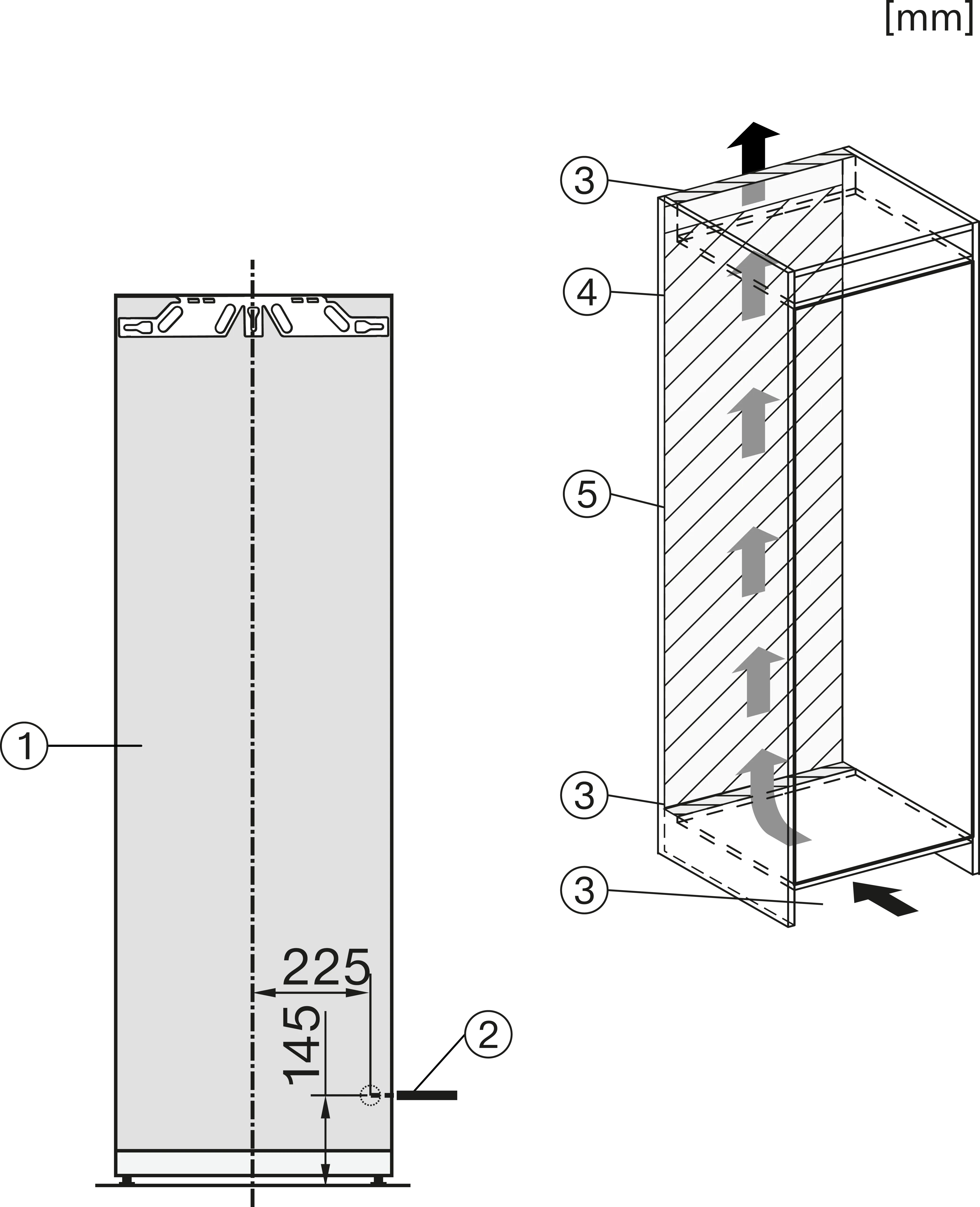 Miele FNS 7710 E Einbau-Gefrierschrank