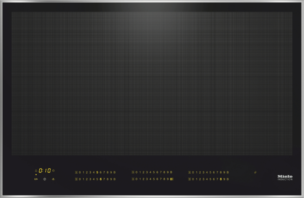 Miele KM 7678 FR Herdunabhängiges Induktionskochfeld Edelstahl