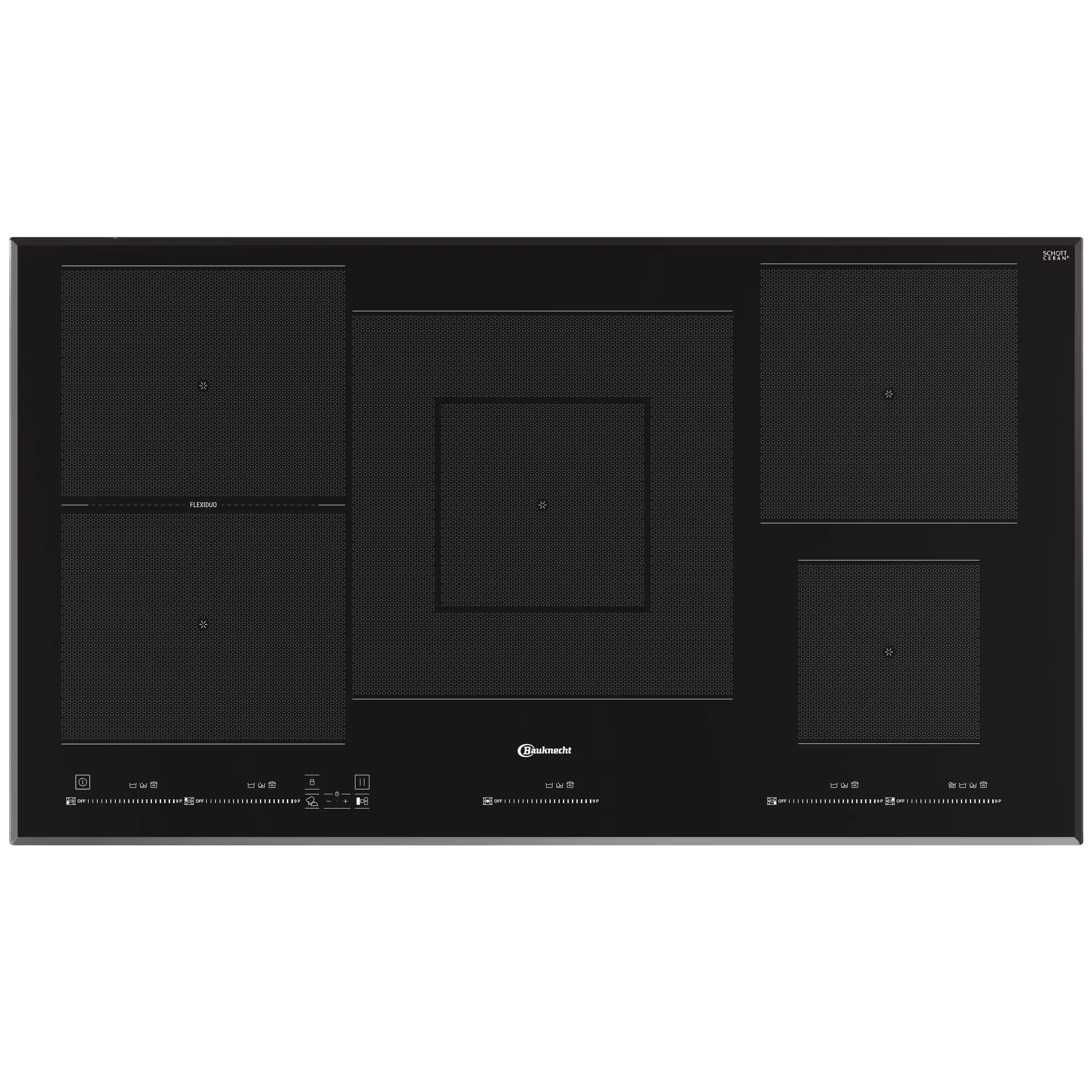 Bauknecht BT 1090 BA Einbau-Induktionskochfeld Schwarz Bauknecht BT 1090 BA Einbau-Induktionskochfeld Schwarz