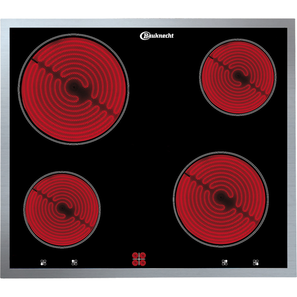 Bauknecht CHR 6640 IN Einbau-Glaskeramikkochfeld Schwarz