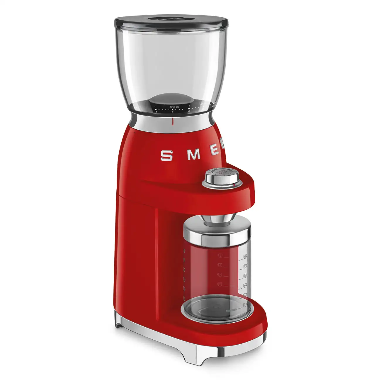 Smeg CGF11RDEU Kaffeemühle Rot