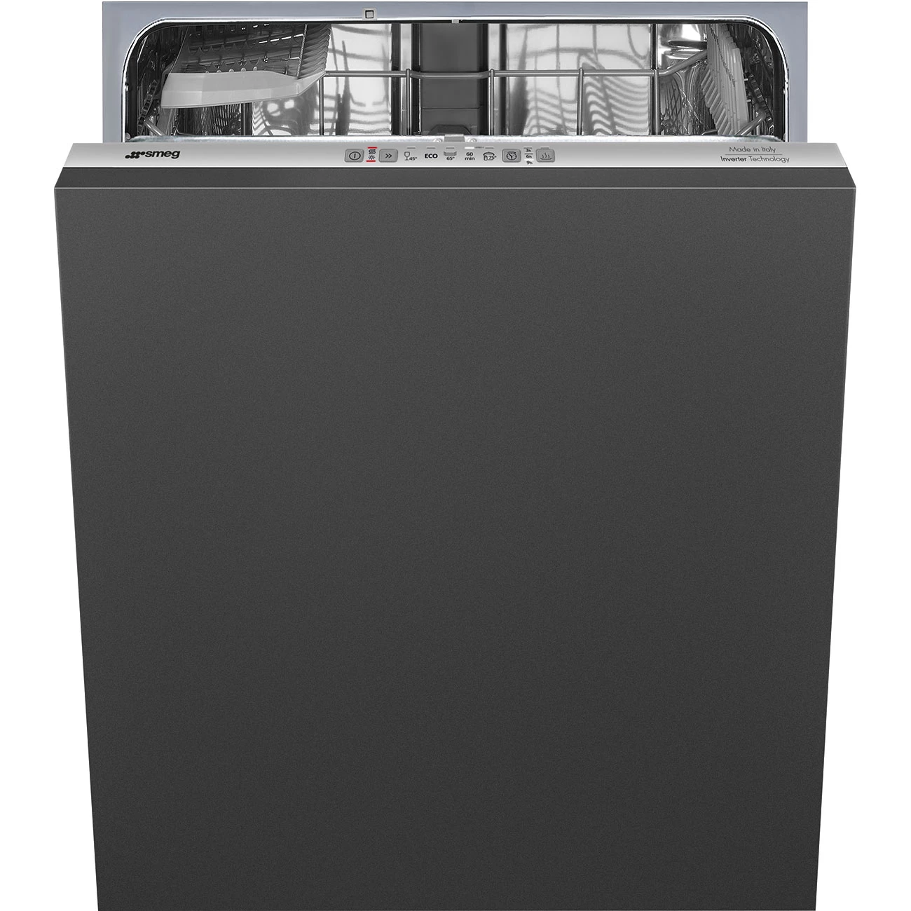 Smeg STL251CDE Vollintegrierter Geschirrspüler Silber Smeg STL251CDE Vollintegrierter Geschirrspüler Silber