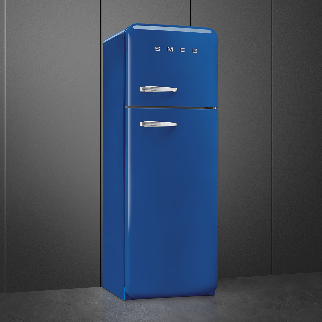 Smeg FAB30RBE5 Stand-Kühl-Gefrierkombination Blau