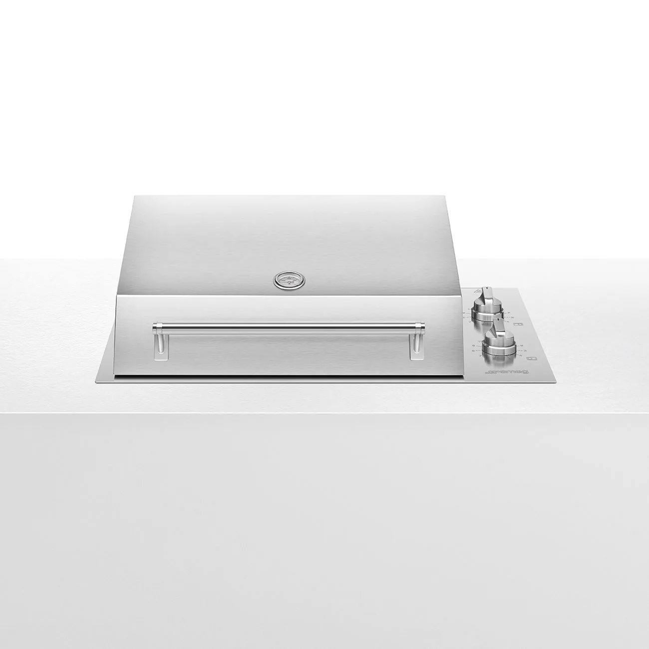 Smeg BBQE90X Elektro-Grill Edelstahl