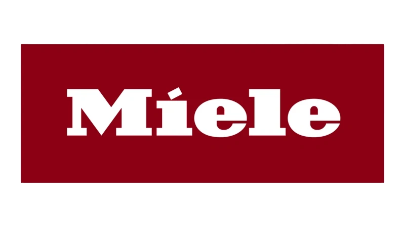 miele logo in weiß rot