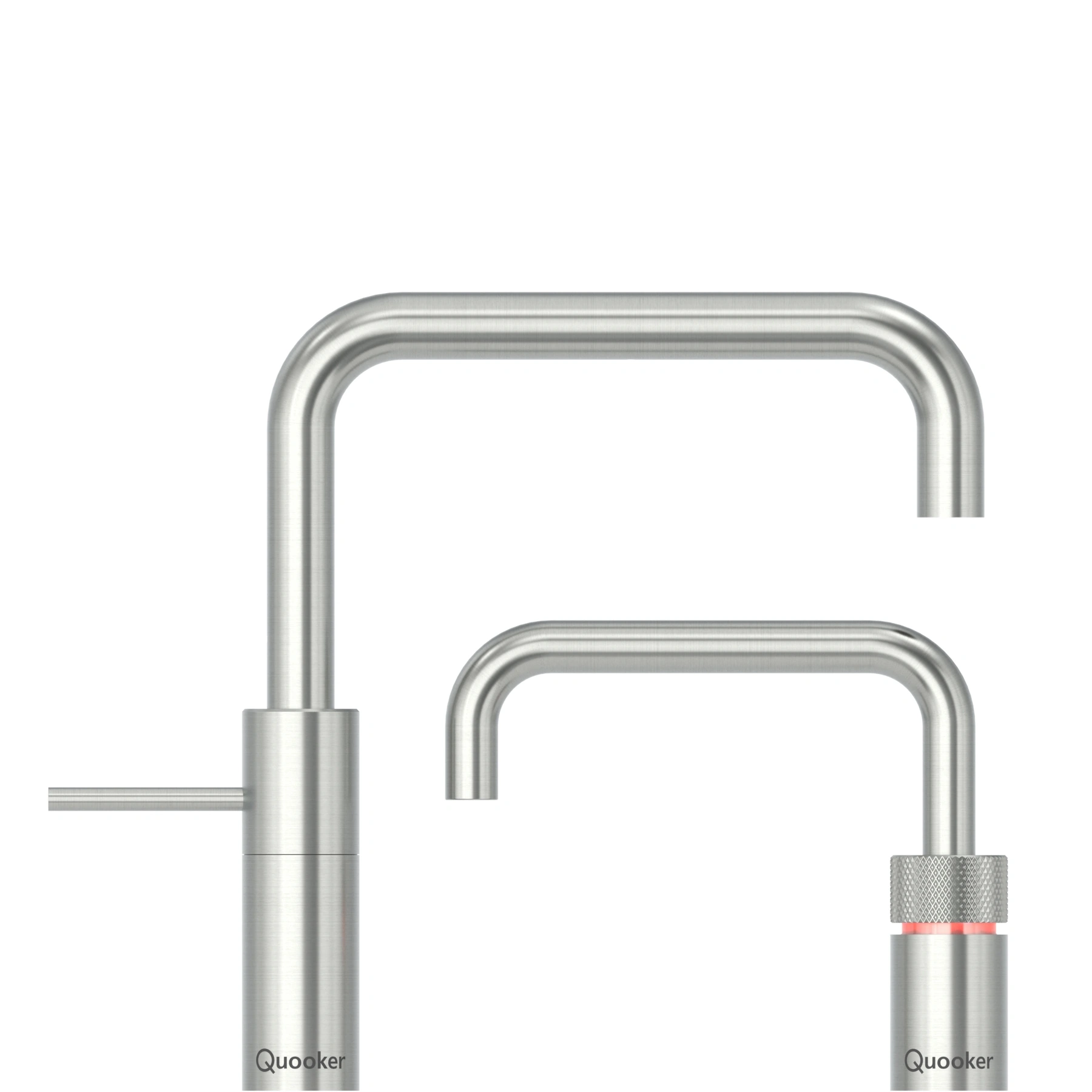 Quooker 22+NSRVSTTCUBE Armatur Edelstahl