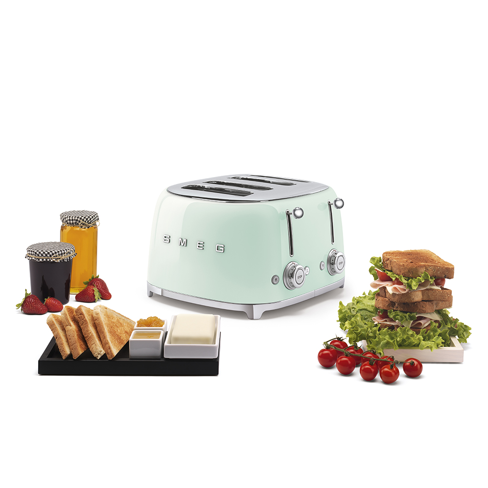 Smeg TSF03PGEU Toaster pastellgrün