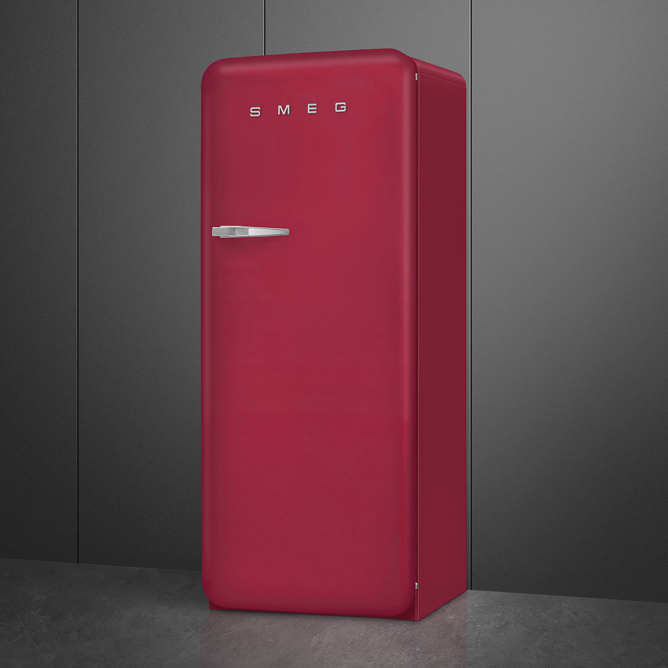 Smeg FAB28RDRB5 Stand-Kühl-Gefrierkombination Rot