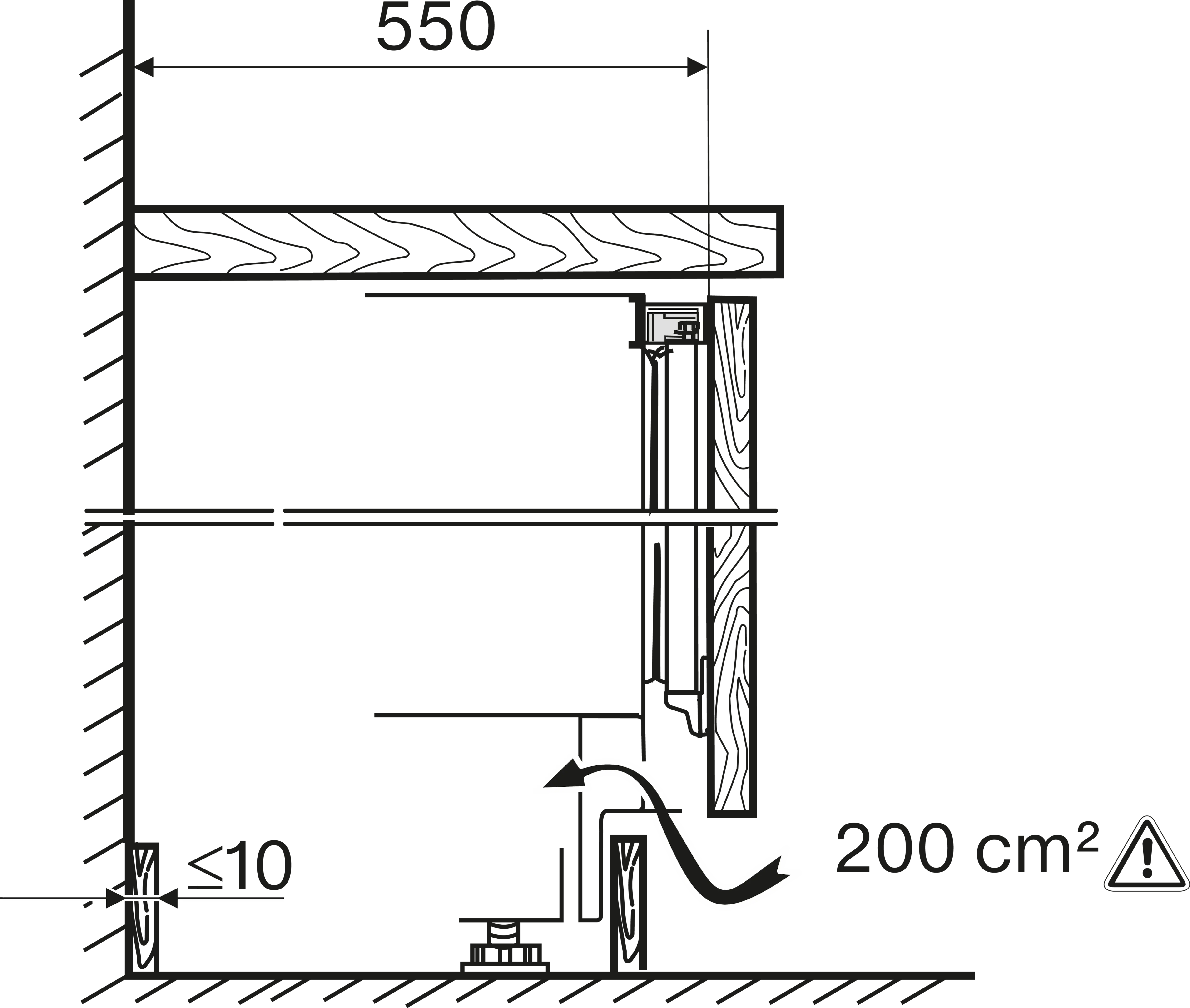 Miele K 31222 Ui-1 Unterbau-Kühlschrank